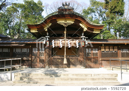 京都Kao神社正殿 5592720