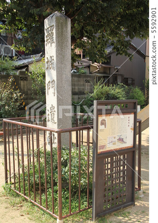Luohuan gate mark Luohuan gate mark 5592901