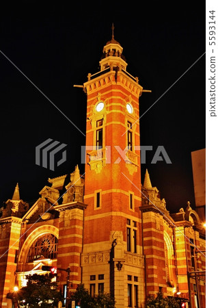 Night view of Yokohama City Open Port Memorial Hall (Tower of Jack) Night view of Yokohama City Open Port Memorial Hall (Tower of Jack) 5593144