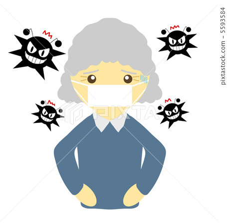 Virus and grandma 5593584