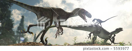 Raid (Deinonics and Tenonosaurus) Raid (Deinonics and Tenonosaurus) 5593977