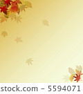 Autumn leaves pattern square 5594071