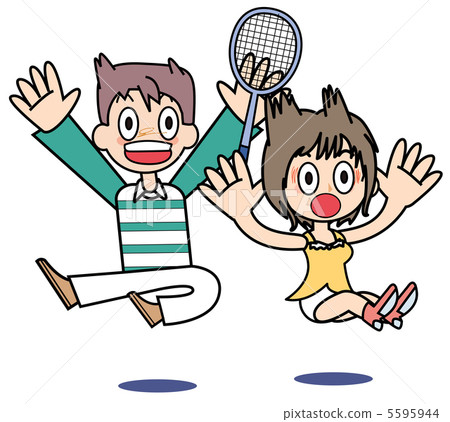 Surprising man and woman Surprising man and woman 5595944