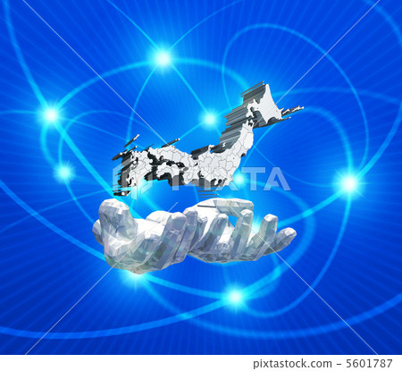 三維日本地圖在手邊 三維日本地圖在手邊 5601787