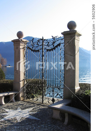 Gate in lake Gate in lake 5602906