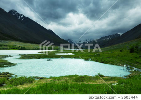 Lake in mountains 5603444