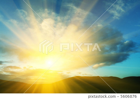 Desert on sunrise 5606876