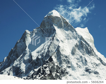 Mount Shivling in Himalayan Mount Shivling in Himalayan 5608264