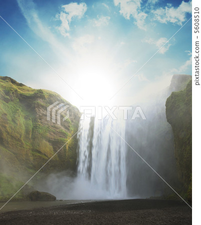 Waterfall in Iceland 5608510