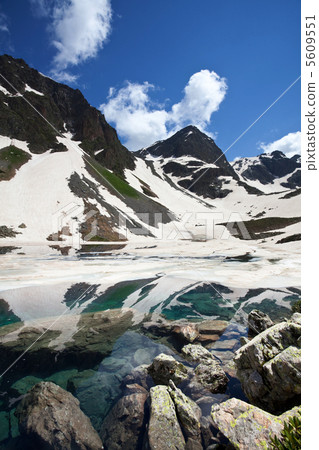 Lake in mountains Lake in mountains 5609551