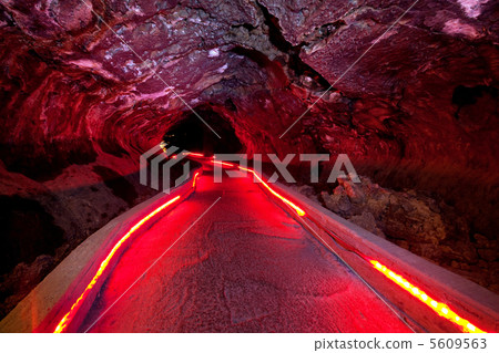 Cave in Lava Beds Cave in Lava Beds 5609563