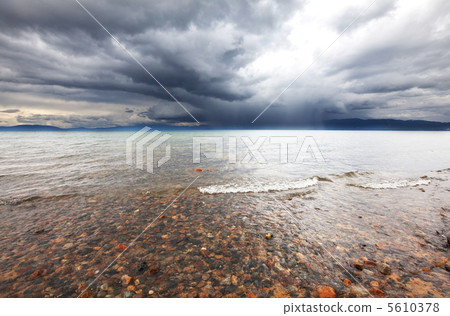 Lake in storm Lake in storm 5610378