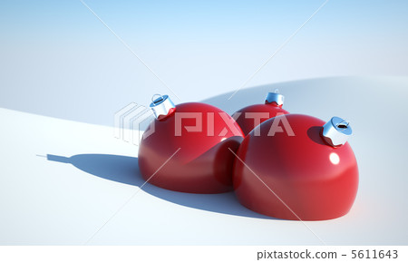 Christmas ball in snow Christmas ball in snow 5611643