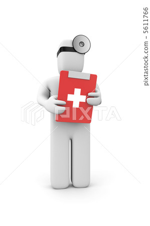 Medic with clipboard Medic with clipboard 5611766