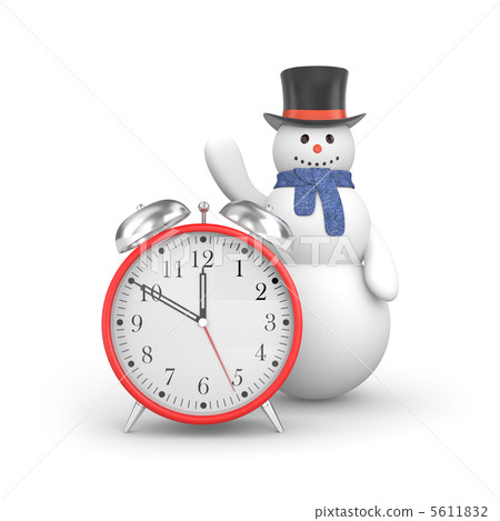 New year and christmas comes 5611832
