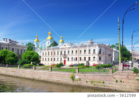 St. Nicholas Naval Cathedral and Historical View of Saint-Peters 5612599
