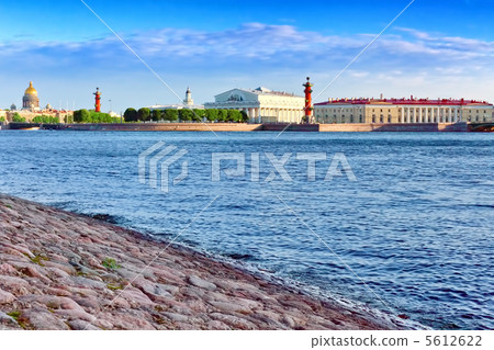 View of Saint Petersburg from Neva river. Russia View of Saint Petersburg from Neva river. Russia 5612622