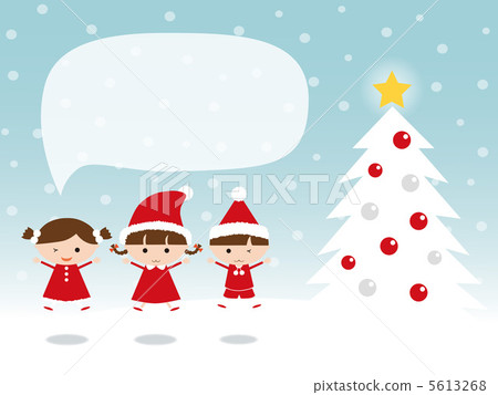 Santa Kids' Christmas Card 5613268
