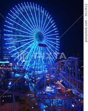 港區未來的夜景 5613612