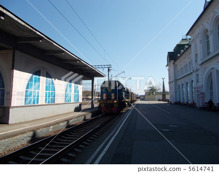 Siberian Railway Khabarovsk Station 5614741