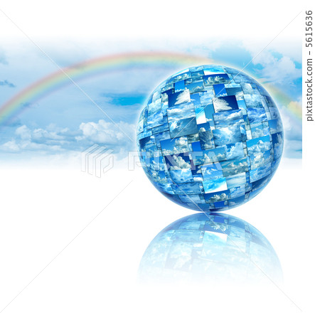 彩虹和球形照片 彩虹和球形照片 5615636