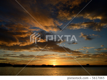 Sunset from Akune New Port Sunset from Akune New Port 5617865