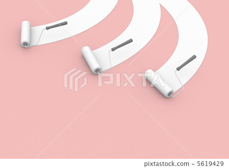 用白色油漆塗料 5619429