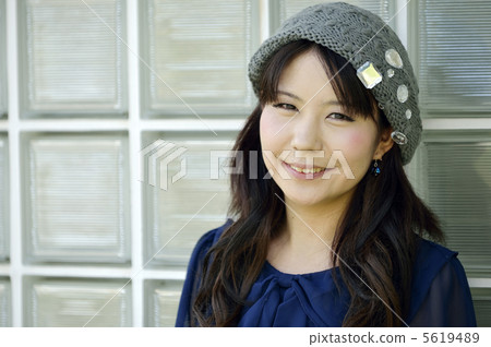 A woman with a smile A woman with a smile 5619489