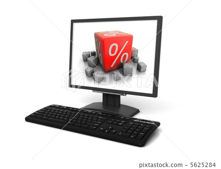 digital, desktop, computers - Stock Illustration [5625284] - PIXTA