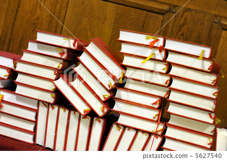 Hymnals and prayer books - stack Hymnals and prayer books - stack 5627540
