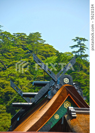 New roof of Izumo Taisha / Gohonden (chan-painted) (Taisha-cho, Izumo City, Shimane Prefecture) New roof of Izumo Taisha / Gohonden (chan-painted) (Taisha-cho, Izumo City, Shimane Prefecture) 5628184