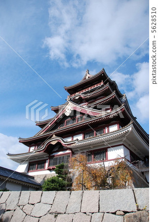 Fushimi-Momyama城堡的模擬(伏見 - 松山城體育公園/京都市伏見區) Fushimi-Momyama城堡的模擬(伏見 - 松山城體育公園/京都市伏見區) 5628510