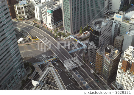 Intersection of Shiodome 5629321