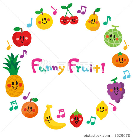 笑臉水果框架 5629678