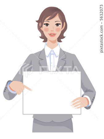 女性上身與留言板 5632073