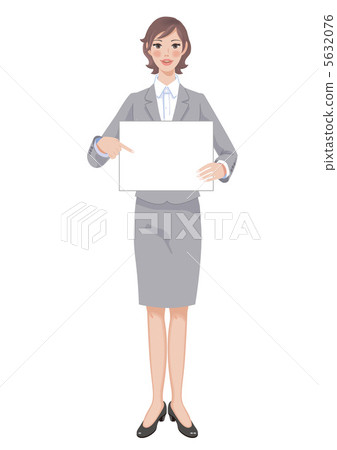 與留言簿的女性整體 與留言簿的女性整體 5632076