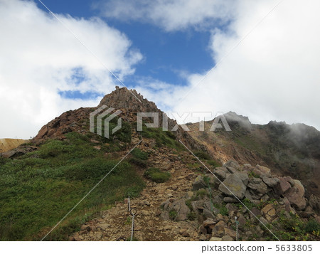 Climbing path to Nasu Asahidake Climbing path to Nasu Asahidake 5633805
