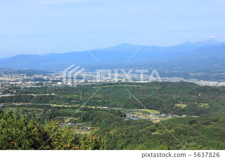 Iida city wanted from Shiroyama Park 5637826