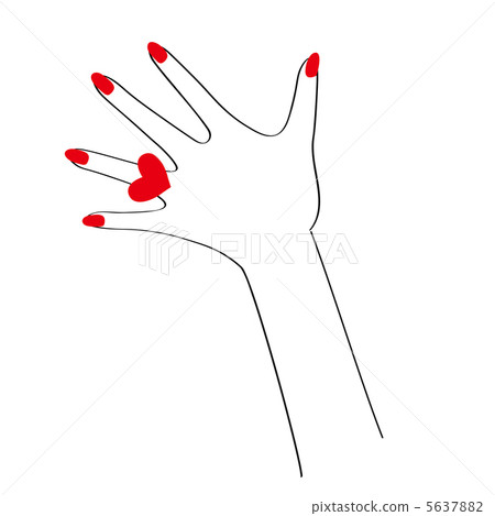 紅爪和心環 紅爪和心環 5637882