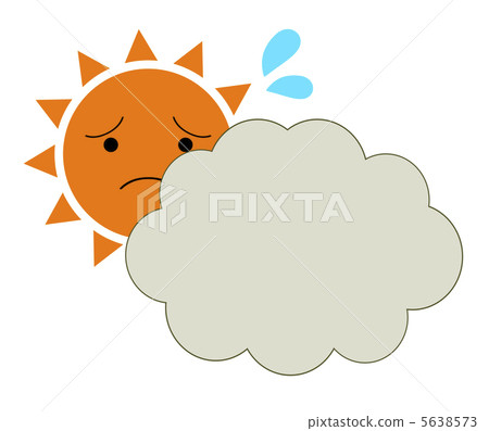 隱藏在雲層中的太陽 5638573