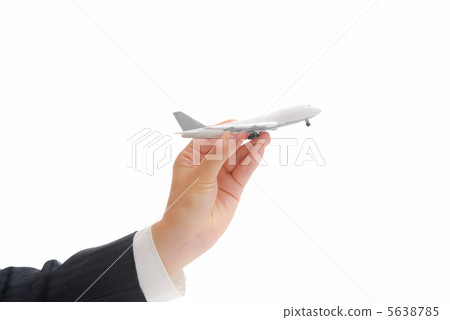 OL與飛機模型 5638785