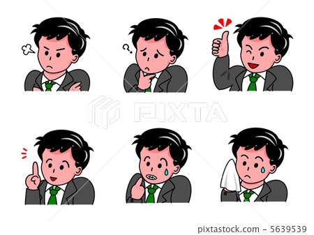 各種面部表情 5639539