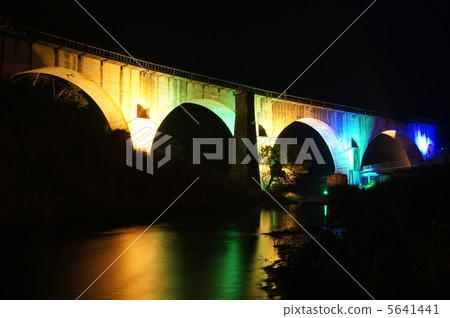 Megane Bridge (Tono City Miyamori) Light Up 5641441