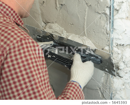 Plasterer at work 5645393