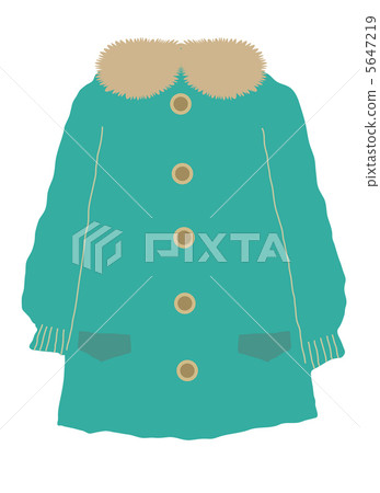 Blue coat jacket - Stock Illustration [5647219] - PIXTA