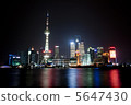 Night view of Shanghai 5647430