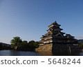 Matsumoto Castle at dusk 5648244
