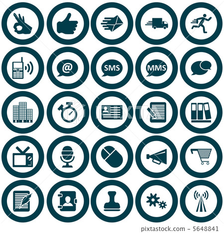 Office  icon set 5648841