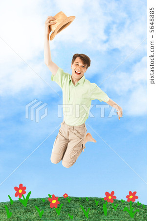 Joyful guy 5648885