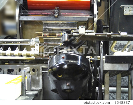 Letterpress（凸版印刷）印刷機編號 5648887